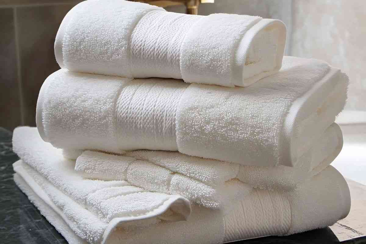 asciugamani morbidi: il tucco degli hotel