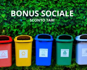 bonus sociale sconto tari
