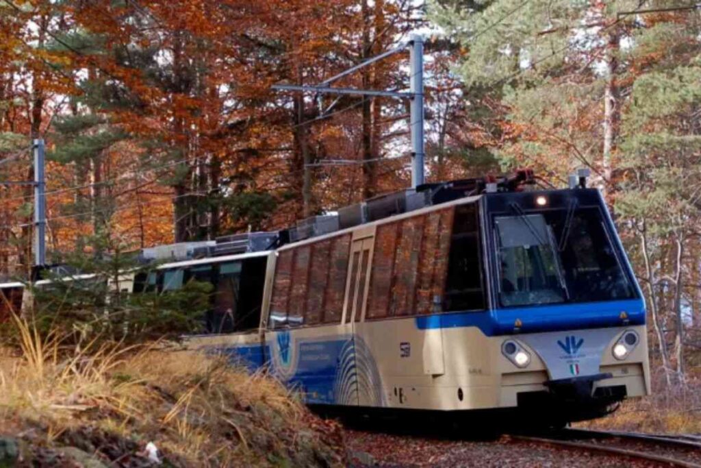 treno del foliage tra natura e cultura