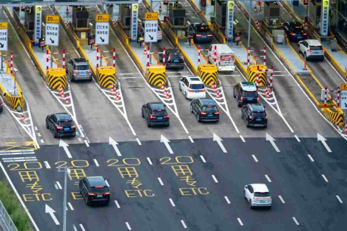 No retromarcia casello